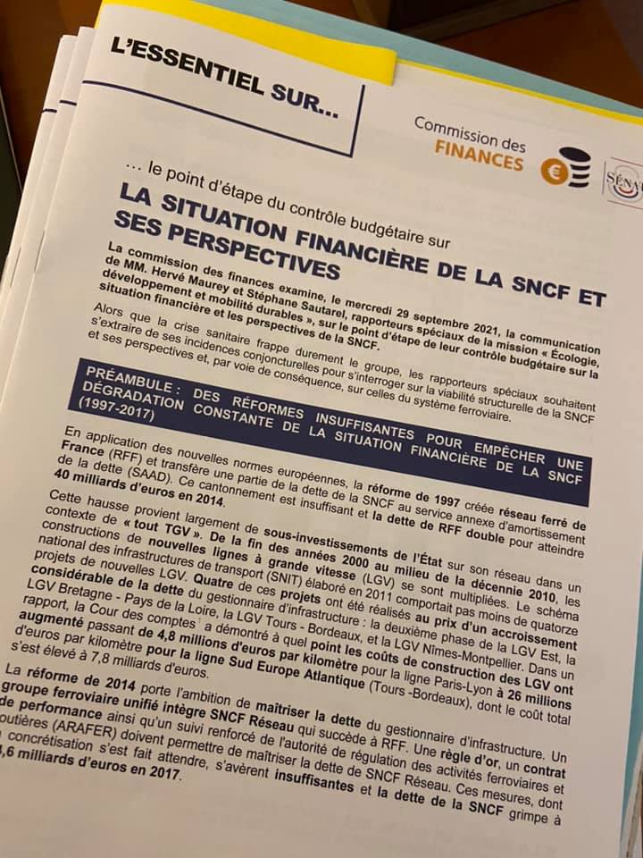 sncf rapport