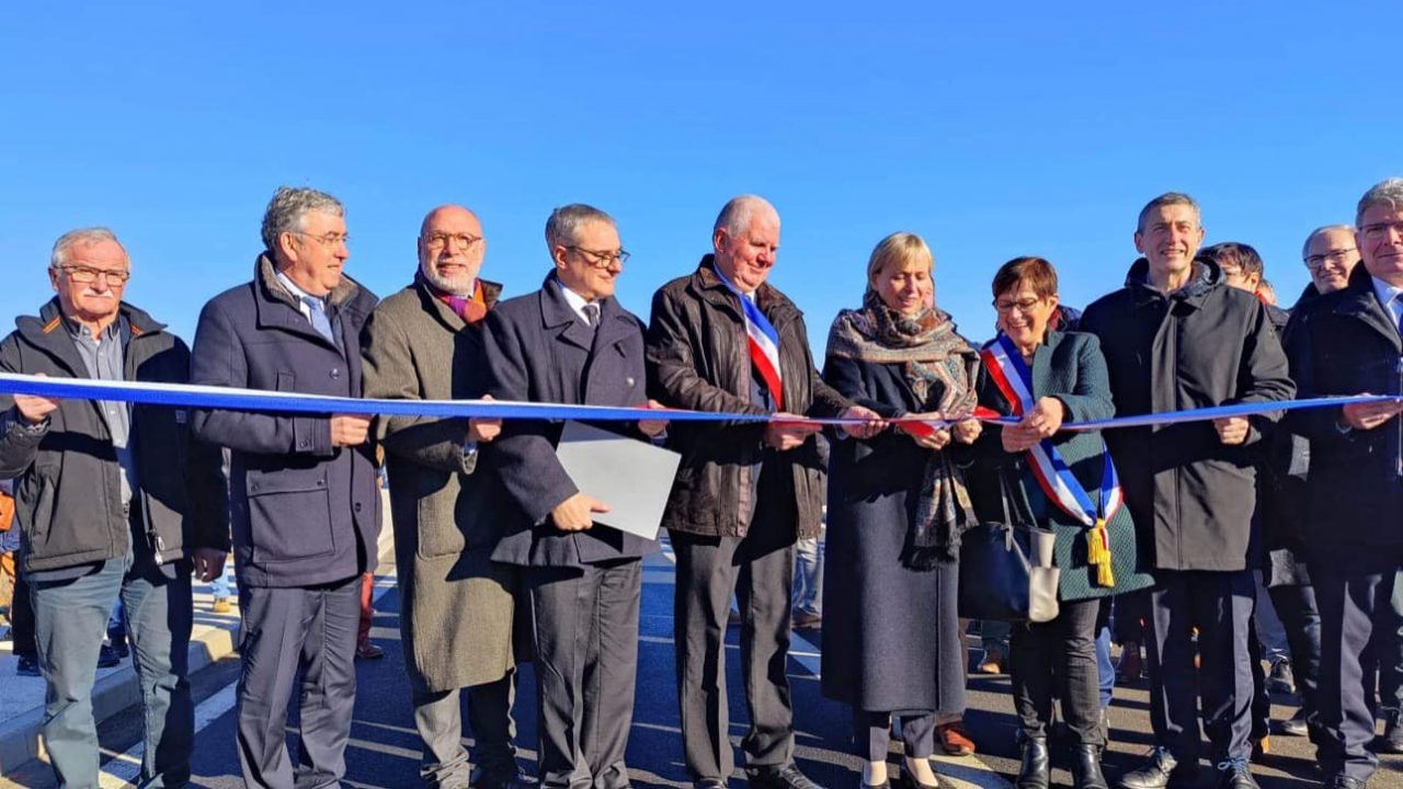 Deplacement de la Préfète de Région, Fabienne BUCCIO, dans le Cantal