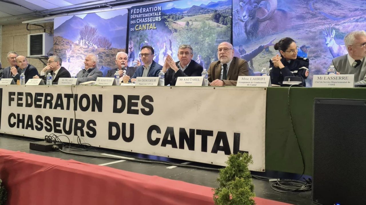 Assemblée générale de la Fédération Départementale des Chasseurs du Cantal