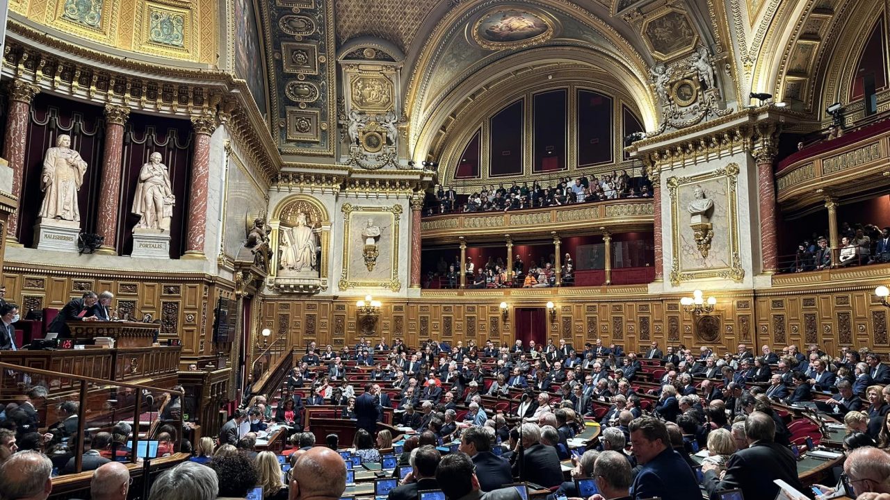 Journée dense au Sénat : Finances, QAG, Accueil de jeunes cantaliens au Sénat et Énergies renouvelables