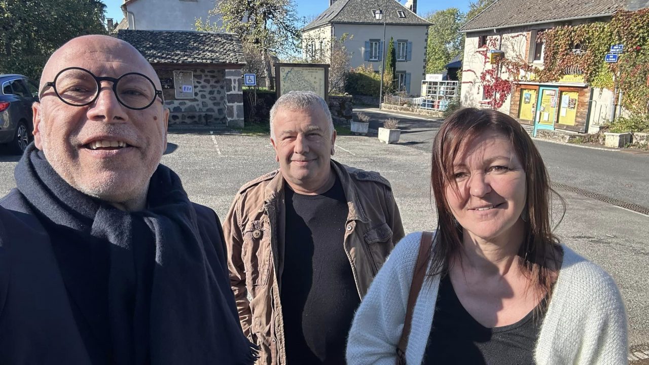 Rencontre sur le terrain dans la commune de Besse, avant d’engager l’examen du PLFSS 2023 au Sénat