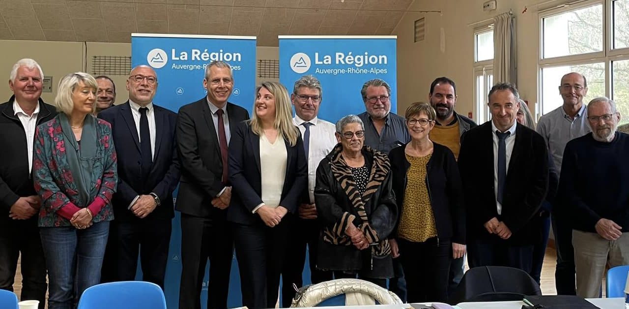 Signatures des Contrats Region des territoires de la Communauté d’Agglomération du Bassin d’Aurillac (CABA) et de Hautes Terres Communauté