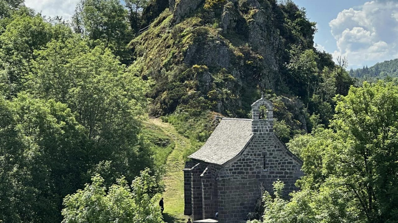Inauguration des travaux de La Chapelle de Turlande à Paulhenc