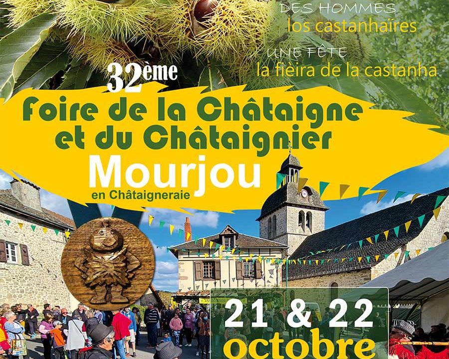 32e Foire de la châtaigne et du châtaignier à Mourjou