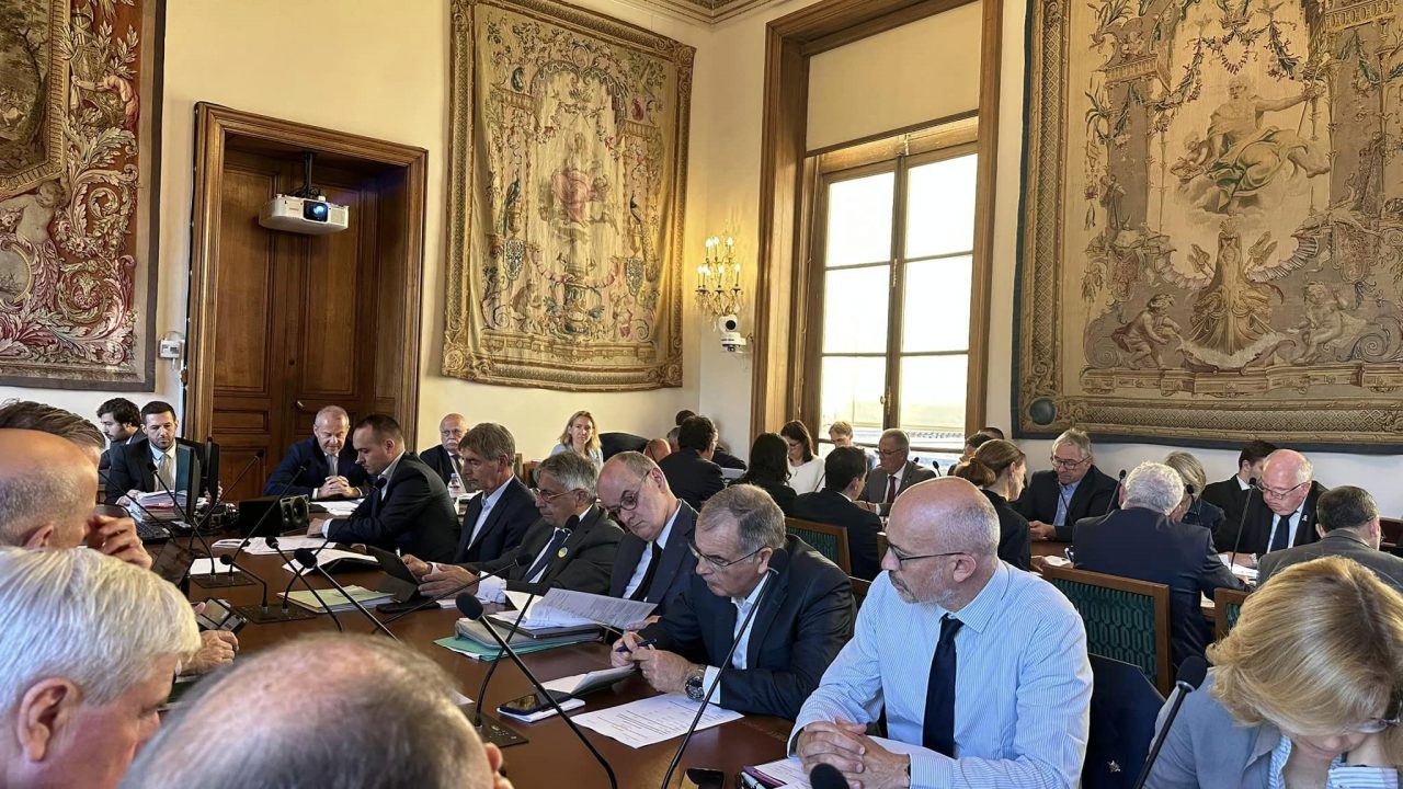 Accueil au Sénat d’une délégation de chefs d’entreprises de la CPME du Cantal