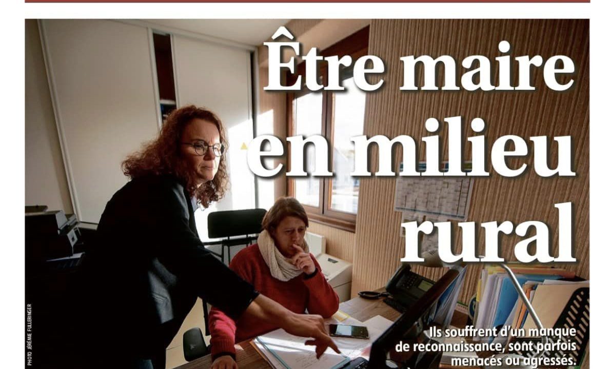 La Montagne : Bel hommage aux Maires du Cantal