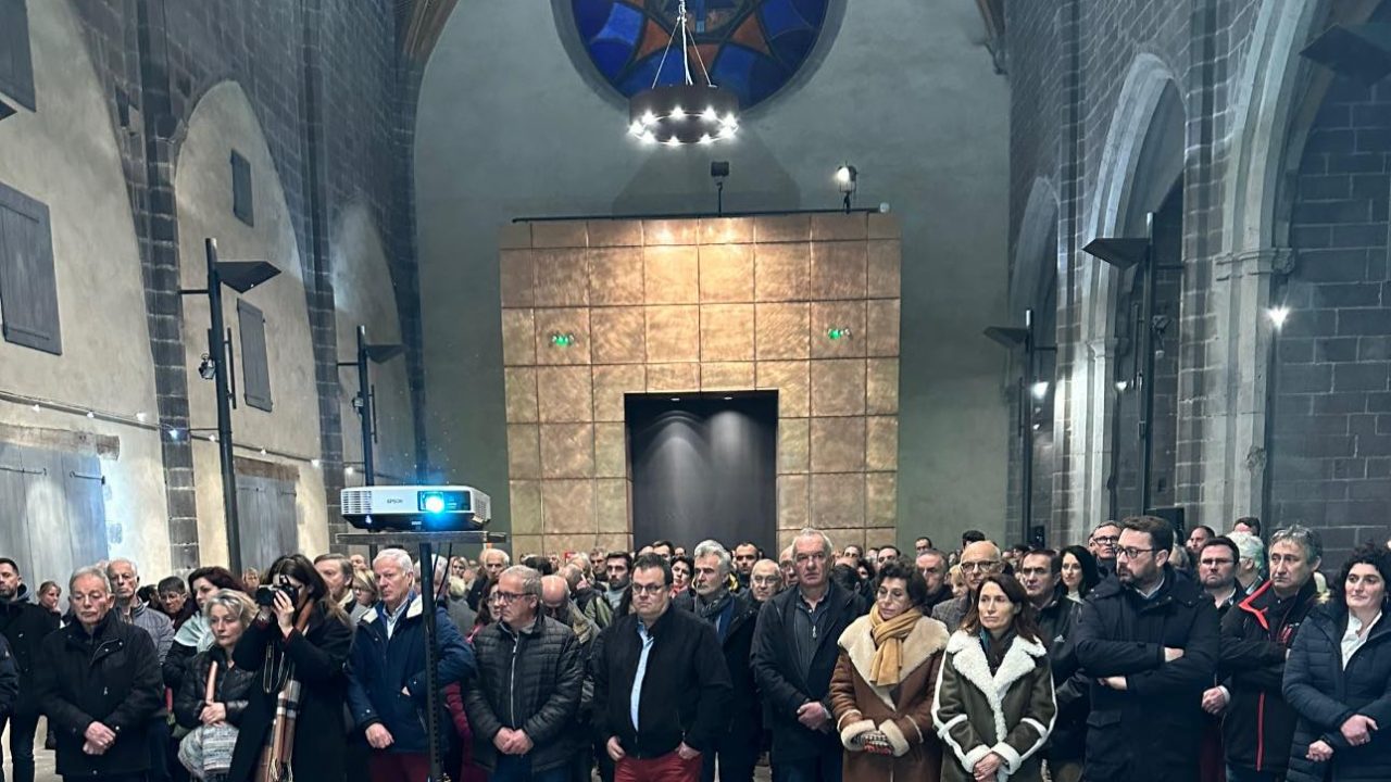 Cérémonies de vœux dans les communes du Cantal : Saint-Flour, Jussac, Brageac, Jaleyrac, Le Falgoux
