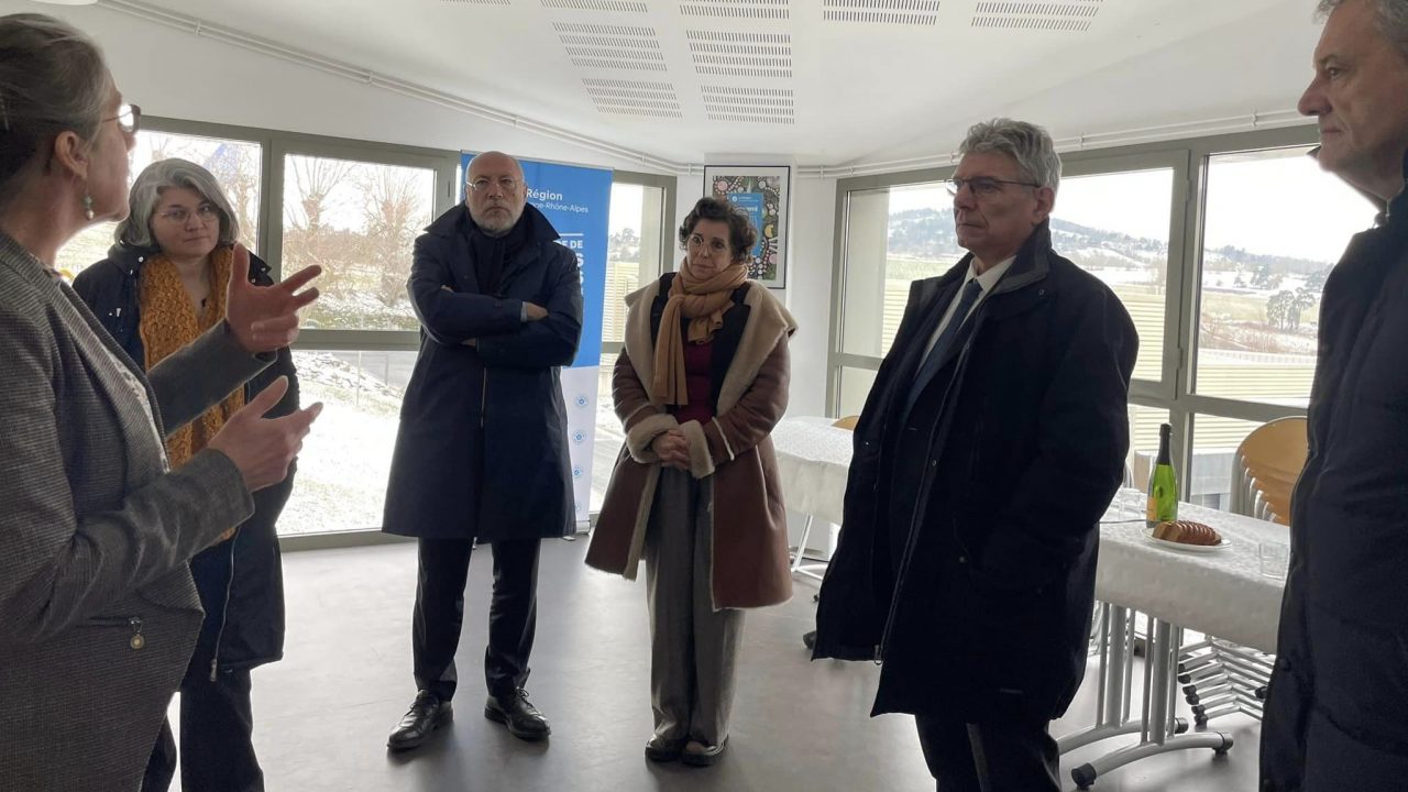 EPLEFPA des Hautes Terres : Visite du lycée agricole Louis Mallet à Volzac (Saint-Flour).