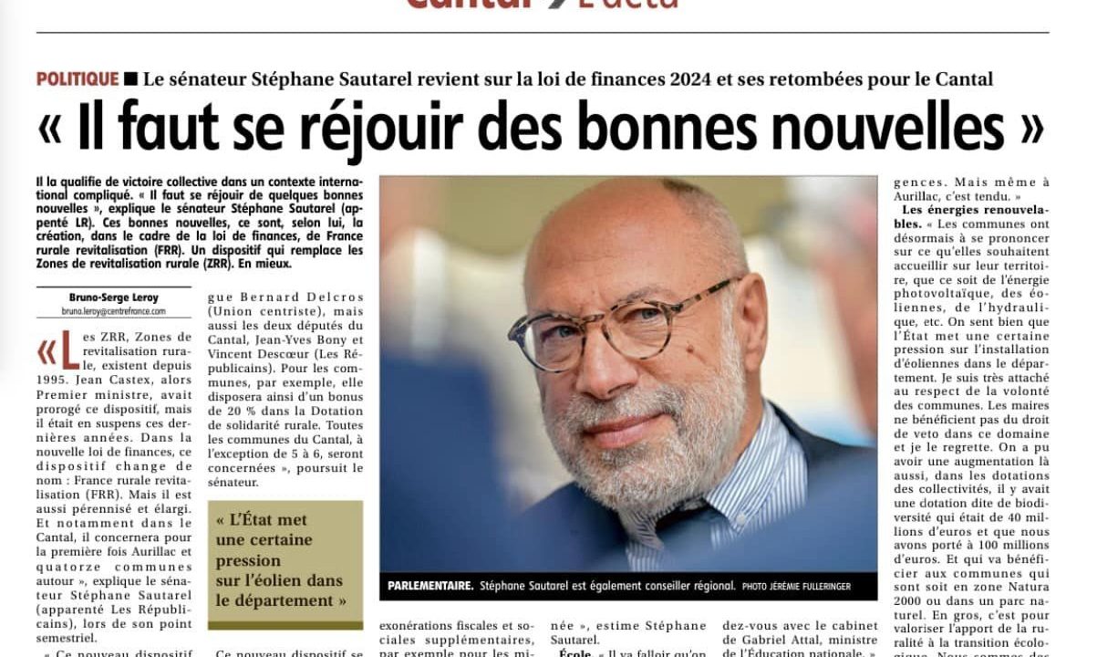 Revue de presse de début d’année