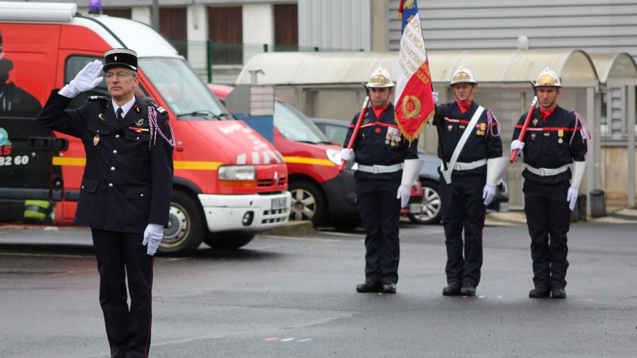 Prise de direction de Jérôme Tardieu au SDIS du Cantal