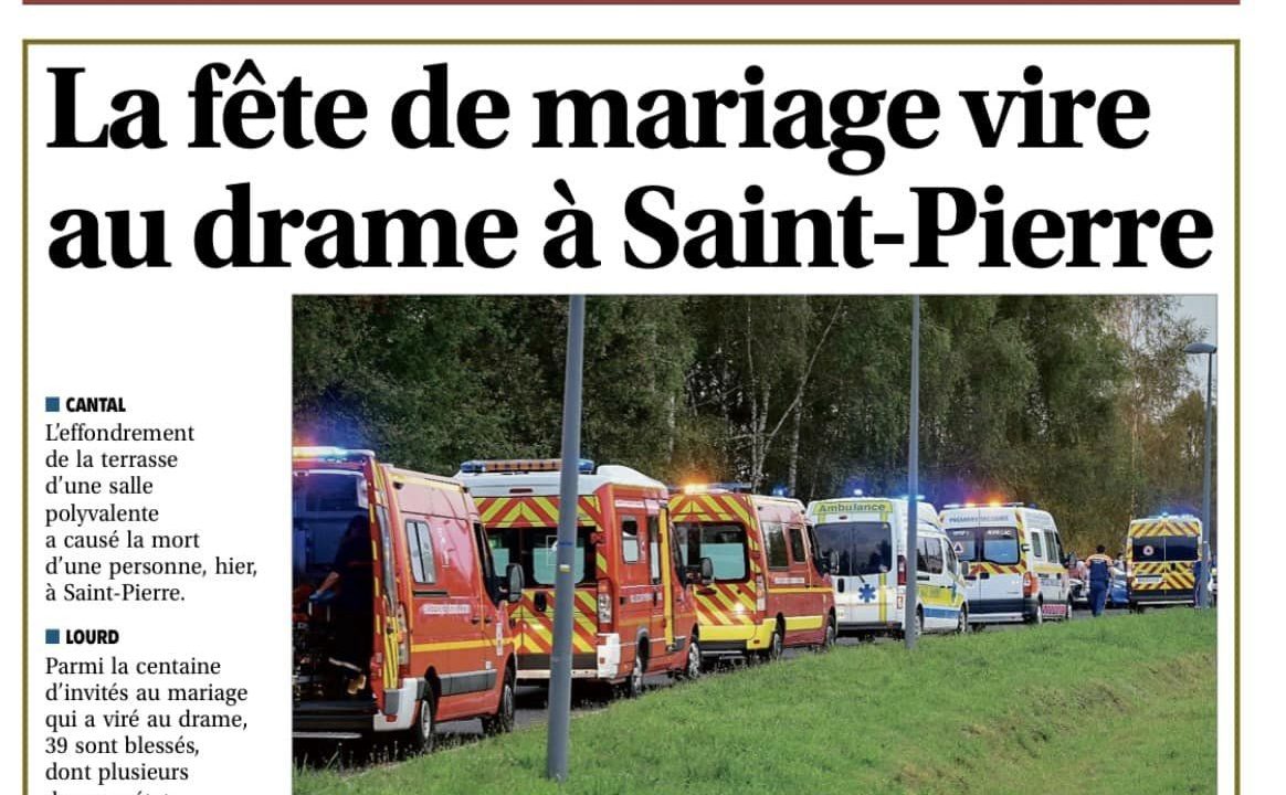 Le Cantal endeuillé