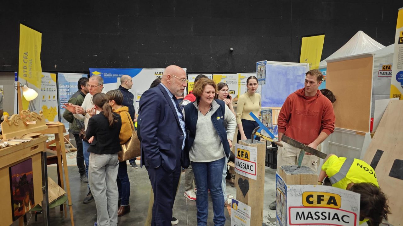 3 temps forts d’une journée cantalienne : Formation – Santé – Économie