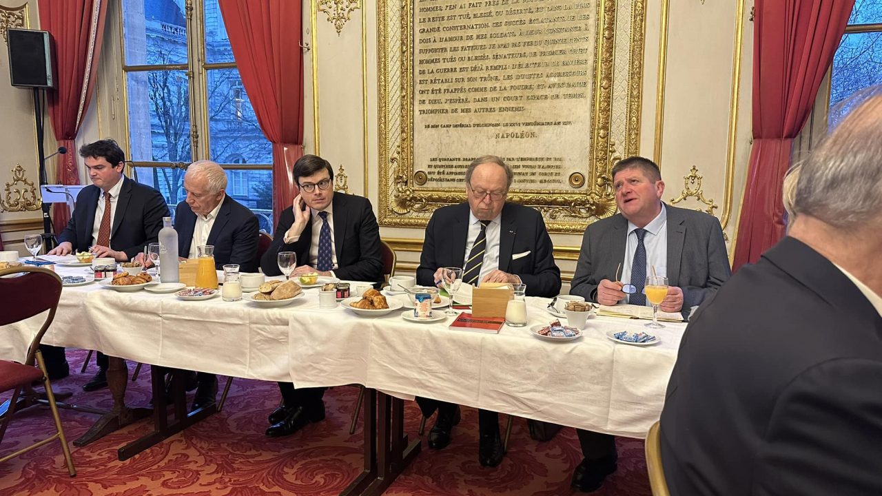 Groupe d’études Chasse et Pêche du Sénat : accueil de William SCHRAEN