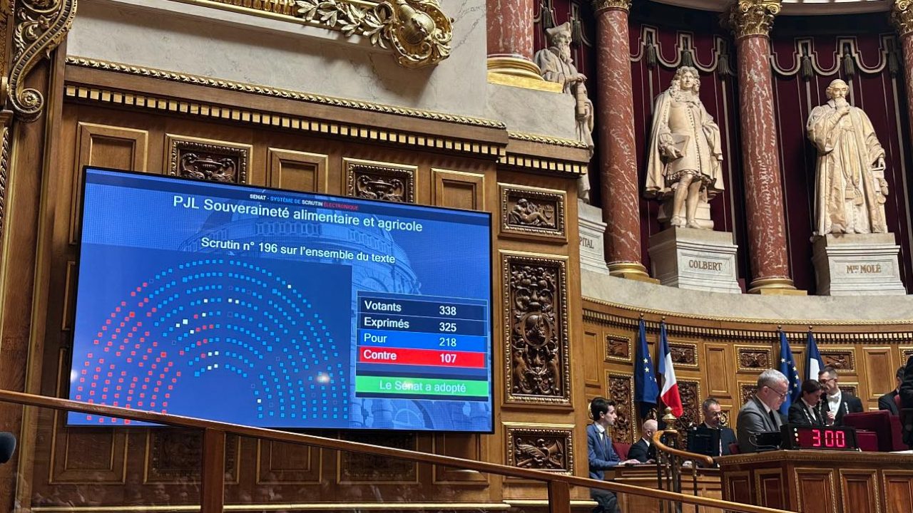 Adoption de la LOA au Sénat : restaurons la puissance de l’agriculture française !