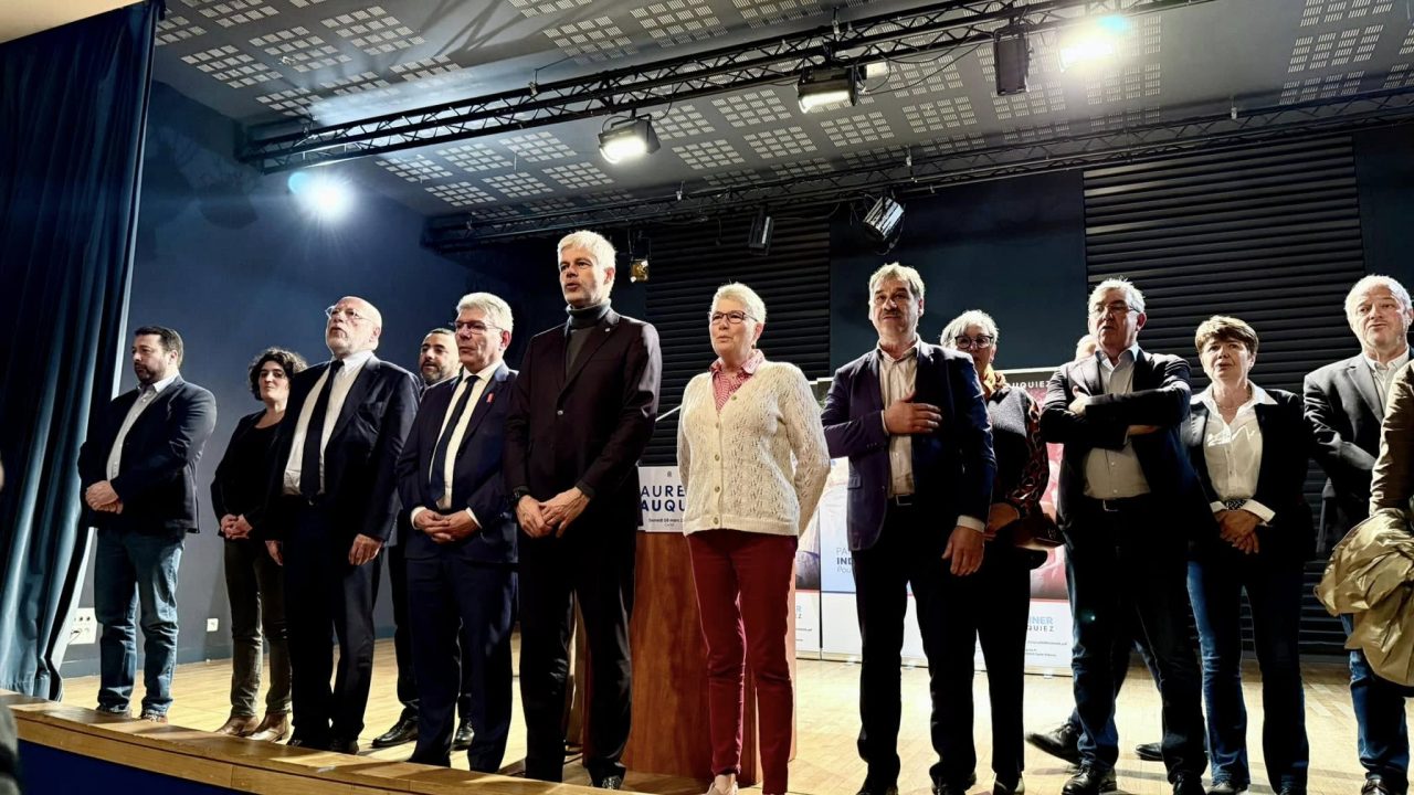 Des cantaliens mobilisés pour faire vivre le débat politique autour de Laurent Wauquiez