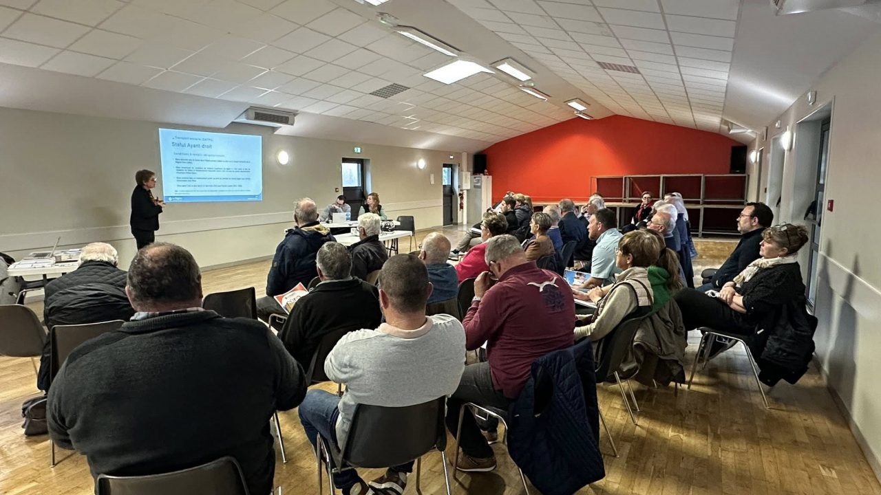 Mobilités 2025 – Réunions à Drugeac et Aurillac