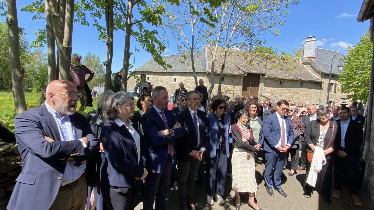 Inauguration du sentier des Maquisards à Maurine