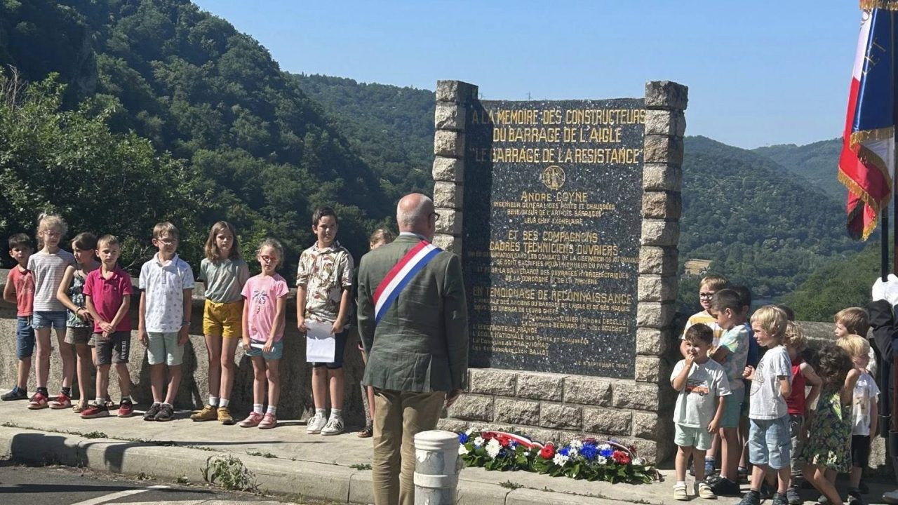 Cérémonies d’hommage à la résistance du barrage de l’Aigle à Chalvignac