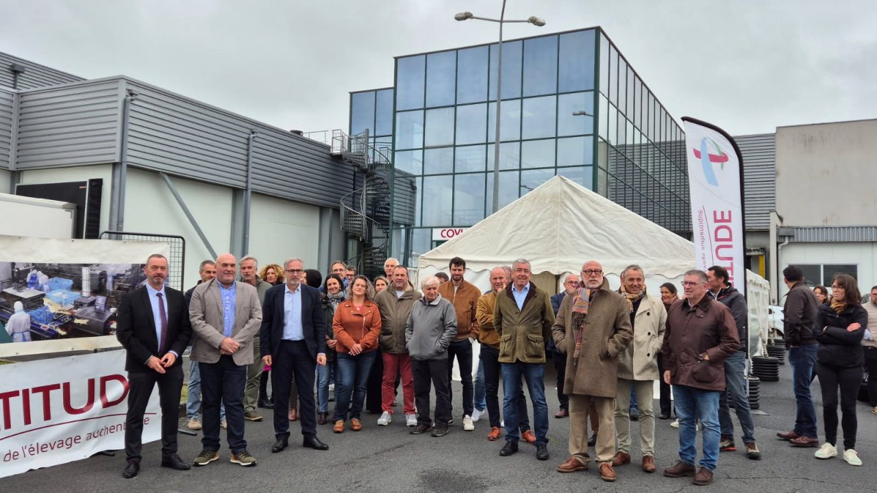 Inauguration de l’atelier de viande piècée du Groupe coopératif Altitude
