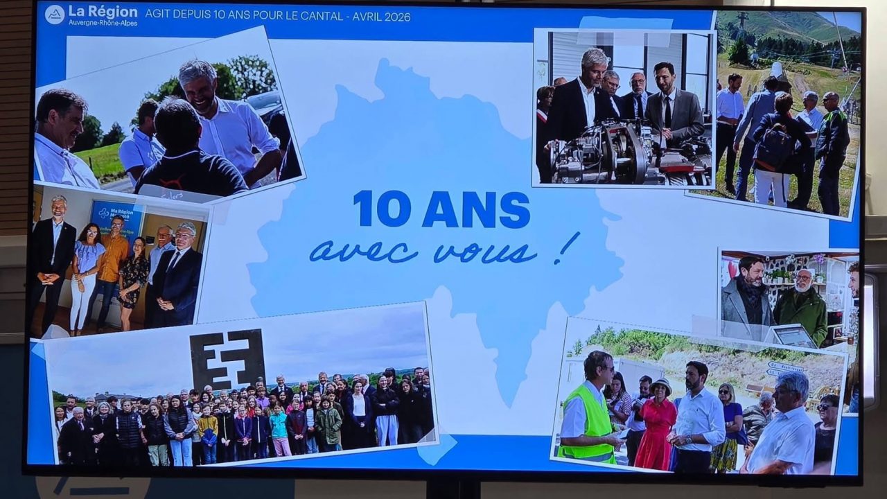 10 ans de la Région Auvergne Rhône-Alpes !