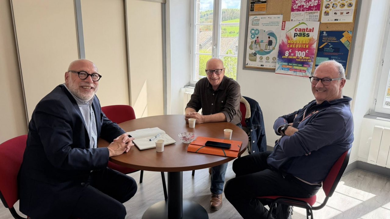 Chemins cantaliens : à la rencontre des nouveaux Maires (Roffiac, Les Ternes)