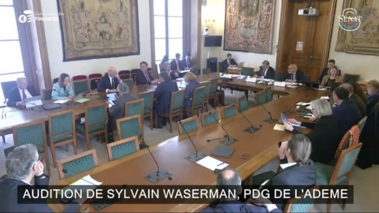 Commission des finances du Sénat : Audition de Sylvain Waserman, Président-Directeur générale de l&rsquo;ADEME