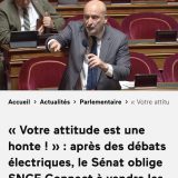Débat au Sénat : des attaques inadmissibles en séance de la part d’un « collègue » Sénateur !...