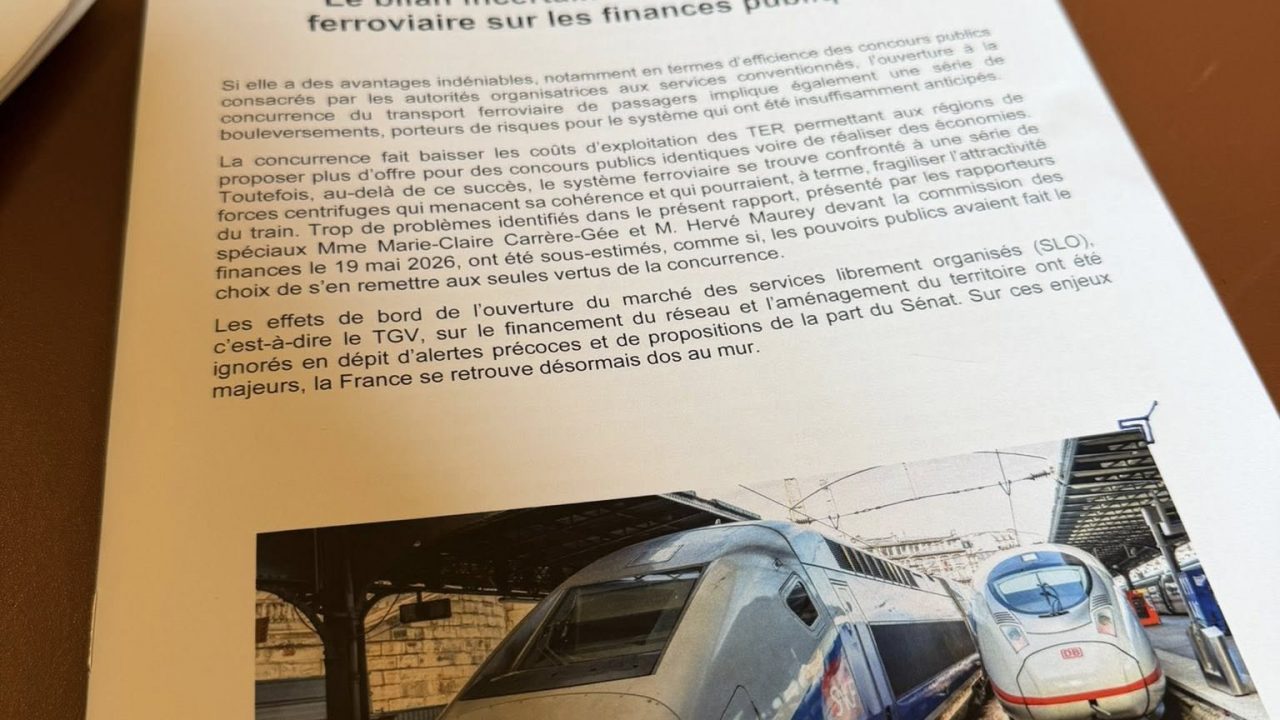 Entre rail, territoires et logement : une semaine de travail au Sénat