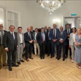 Diner-débat du « Hibou » autour du thème de l’économie avec le prix Nobel d’économie Philippe Aghion...