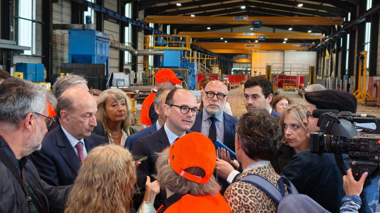 Le Cantal industriel : Accueil de Sébastien Martin, Ministre de l’industrie