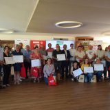 Traditionnelle cérémonie en l’honneur des ambassadeurs cantaliens du Salon international de l'agricu...