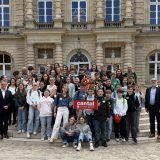 Accueil au Sénat des 2 classes de 5ème du collège St Joseph de St Flour....