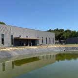 Inauguration de la nouvelle usine Interscience à Mourjou (commune de Puycapel)....